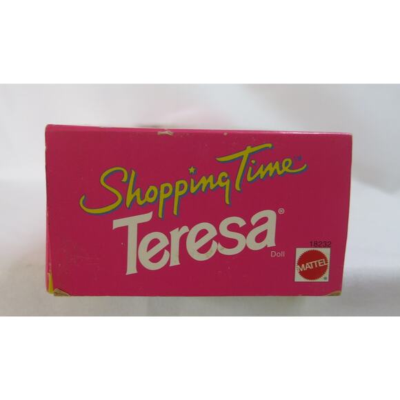 VINTAGE 1997 Walmart Shopping Time Teresa BARBIE New In Box Special Edition - Picture 9 of 9